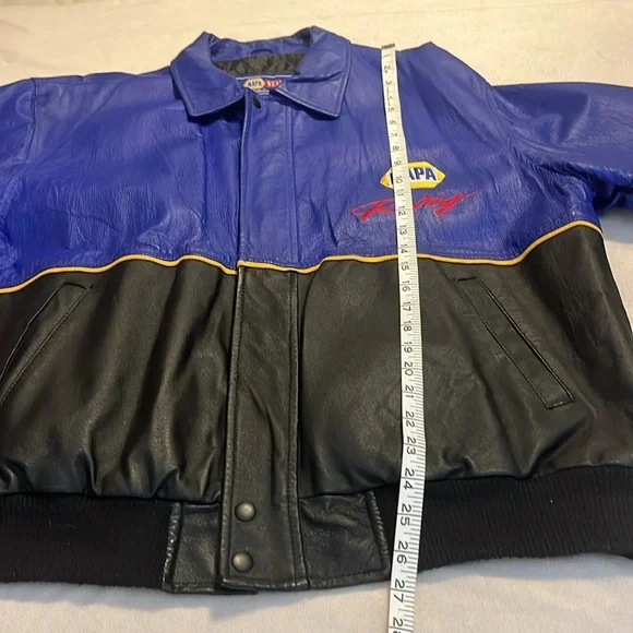 SOLD - NAPA Genuine Leather Racing Jacket - Picture 16 of 16